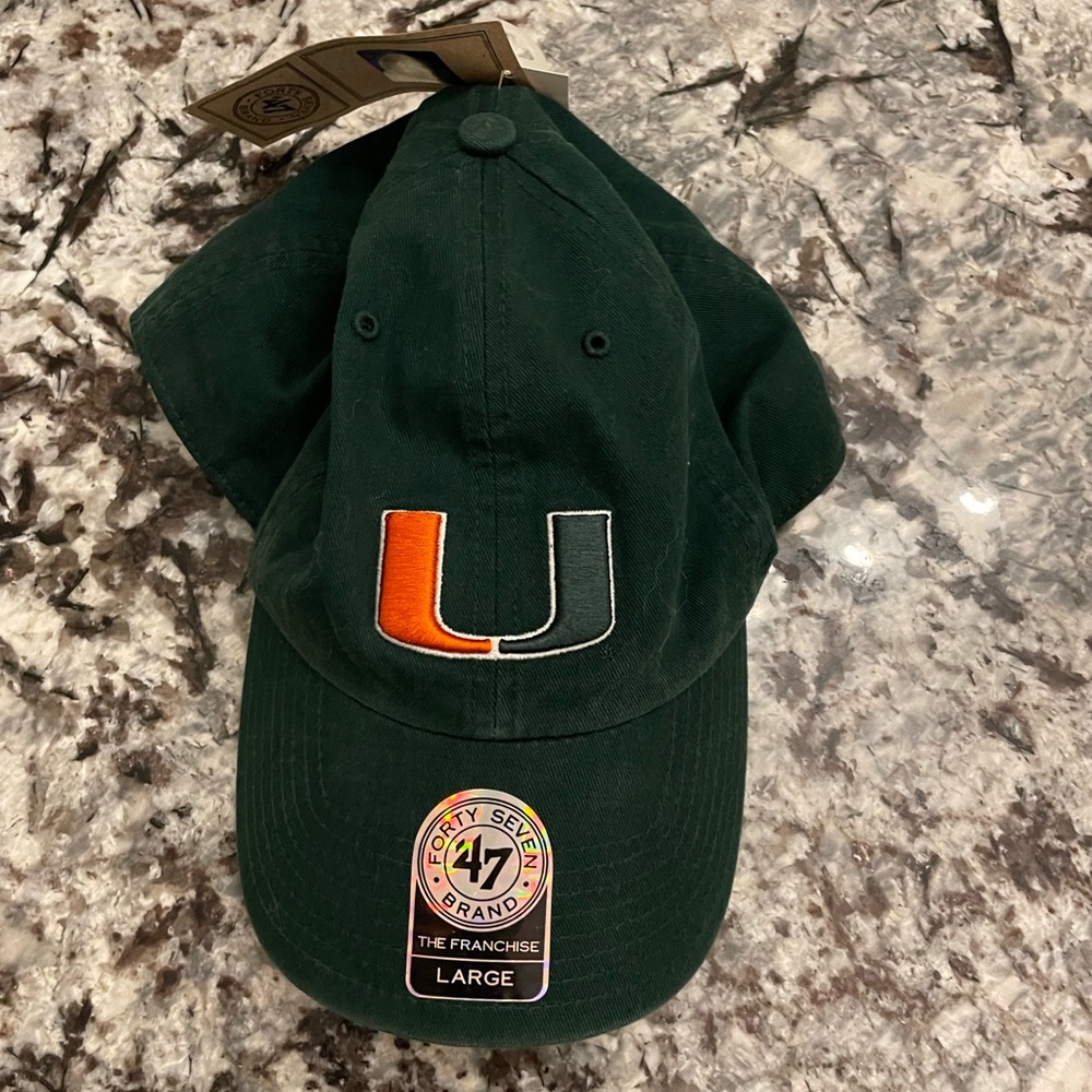 University of Miami collegiate baseball cap